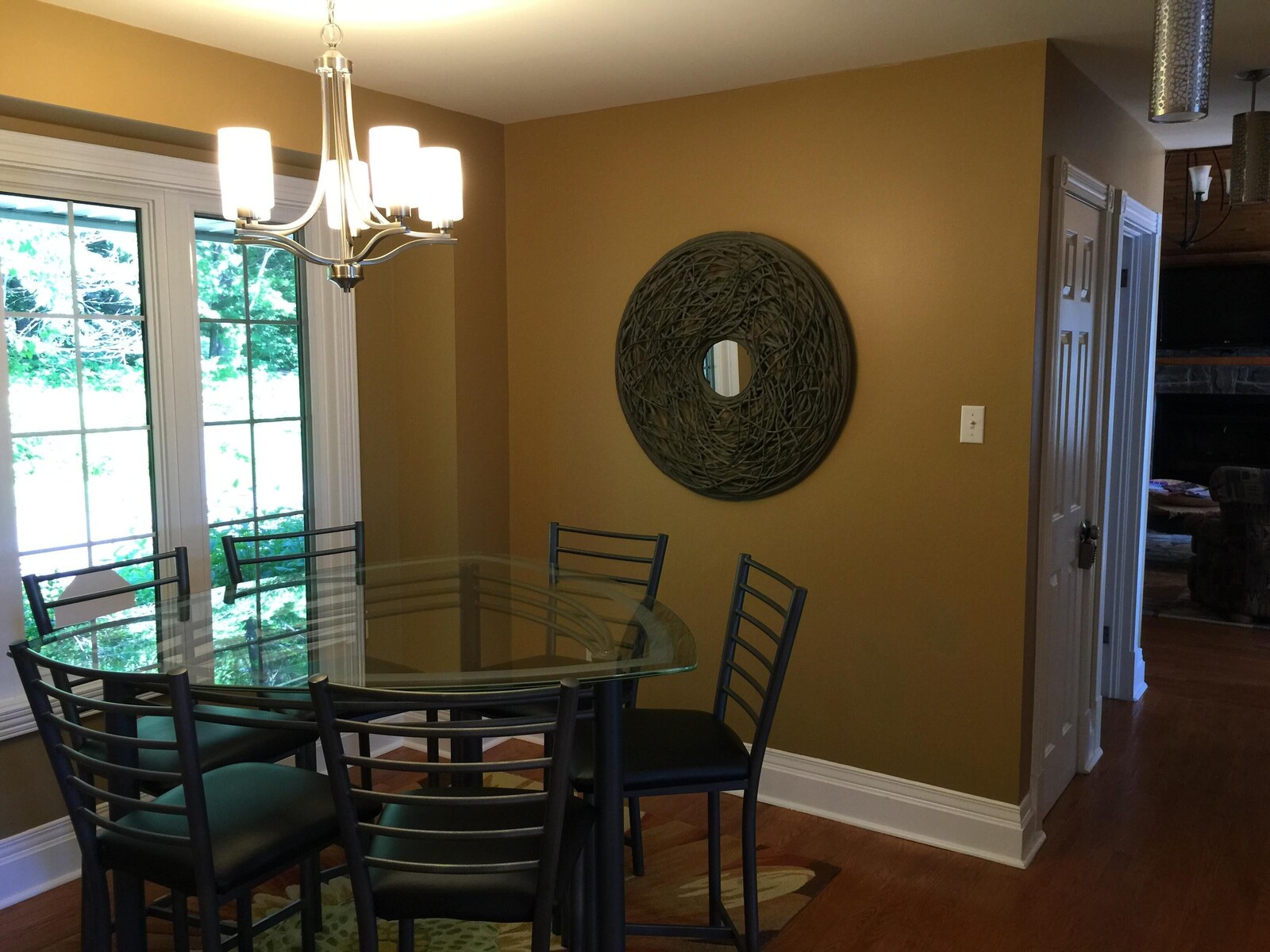 Dinette just off the kitchen.
